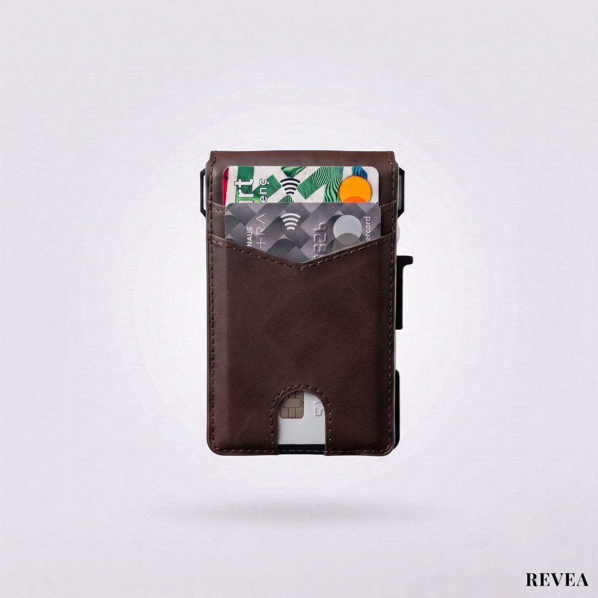 Cartera Revea Premium marrón