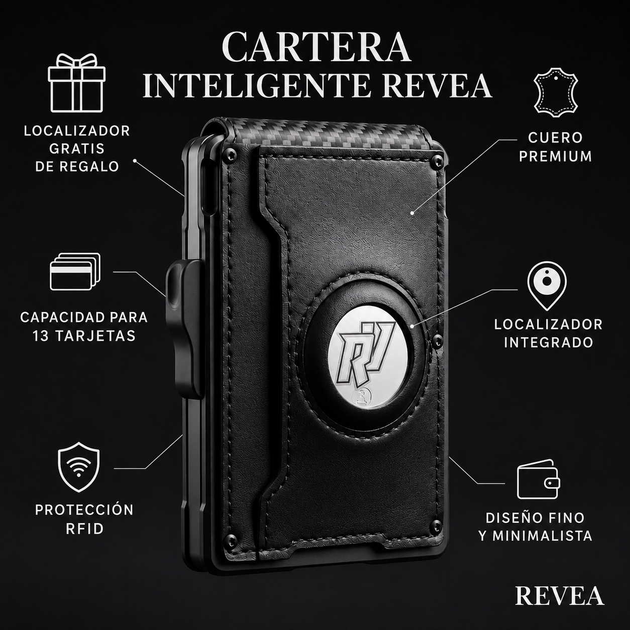 Cartera inteligente Revea